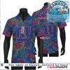 New York Giants Football Ripped Effect Tropical Summer Hawaiian Shirt New York Giants Football Ripped Effect Tropical Summer Hawaiian Shirt