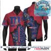 New York Giants Hibiscus Flower Tropical Aloha Summer Hawaiian Shirt New York Giants Hibiscus Flower Tropical Aloha Summer Hawaiian Shirt