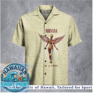 Nirvana In Utero Rock Band Vintage Hawaiian Shirt
