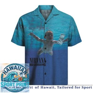 Nirvana Nevermind Album Grunge Rock Band Music Hawaiian Shirt