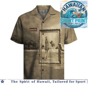Oasis Rock Band Album Cover Vintage Music Fan Hawaiian Shirt