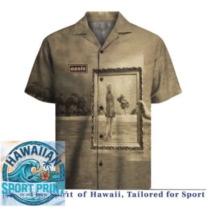 Oasis Rock Band Album Cover Vintage Music Fan Hawaiian Shirt