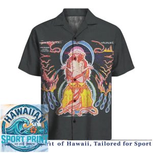 Occult Ritual Aesthetic Dark Art Vintage Style Hawaiian Shirt