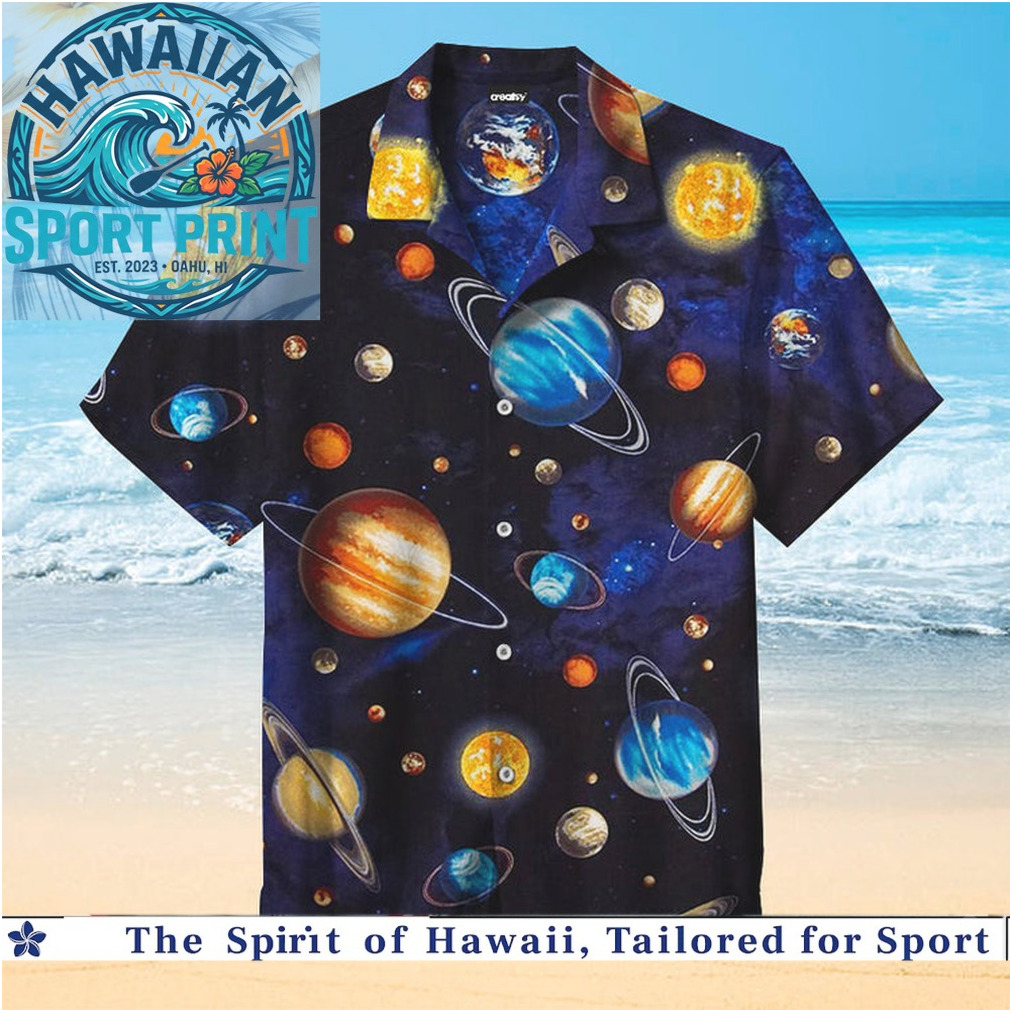 Outer Space Planets Solar System Astronomy Galaxy Hawaiian Shirt Outer Space Planets Solar System Astronomy Galaxy Hawaiian Shirt