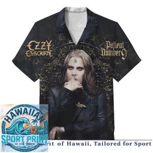 Ozzy Osbourne Heavy Metal Legend Concert Tour Aloha Shirt
