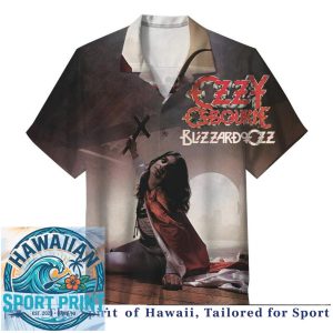 Ozzy Osbourne Heavy Metal Rock Legend Album Art Hawaiian Shirt