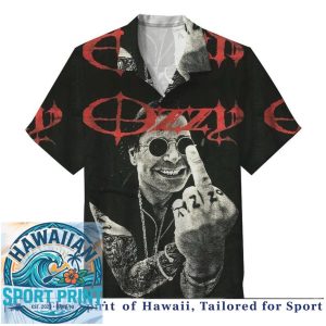 Ozzy Osbourne Heavy Metal Rock Legend Classic Concert Hawaiian Shirt