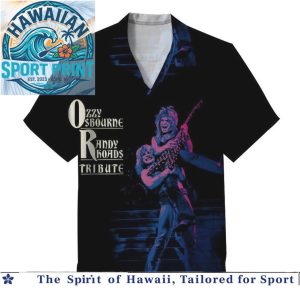 Ozzy Osbourne Heavy Metal Rock Legend Classic Concert Hawaiian Shirt