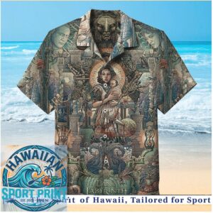 Pans Labyrinth Dark Fantasy Movie Artwork Hawaiian Shirt