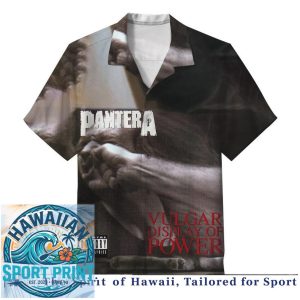 Pantera Heavy Metal Band Album Cover Thrash Metal Hawaiian Shirt