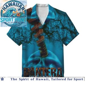 Pantera Heavy Metal Band Album Cover Thrash Metal Hawaiian Shirt
