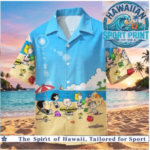 Peanuts Gang Beach Vacation Summer Hawaiian Shirt
