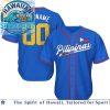 Philippines Sun Stars Sampaguita Black Baseball Jersey Philippines Sun Stars Sampaguita Black Baseball Jersey