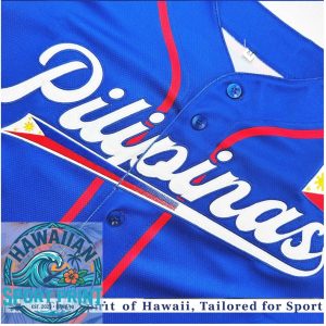Pilipinas Custom Name Jeepney Font Baseball Jersey