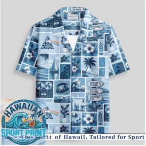 Pink Floyd Dark Side Of The Moon Classic Rock Band Hawaiian Shirt