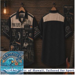 Pink Floyd Dark Side Of The Moon Retro Rock Hawaiian Shirt