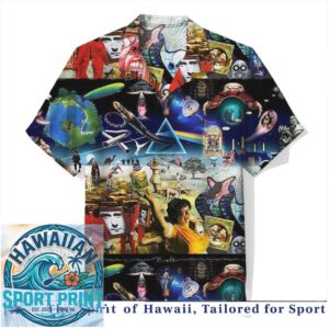 Pink Floyd Dark Side Of The Moon Rock Band Art Hawaiian Shirt