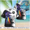 Elvis Presley Newspaper Record Cover Collage Vintage Hawaiian Shirt Elvis Presley Newspaper Record Cover Collage Vintage Hawaiian Shirt
