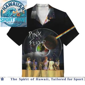 Pink Floyd Psychedelic Rock Prism Universe Hawaiian Shirt