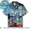 Classic Horror Movie Monsters Halloween Spooky Black And White Hawaiian Shirt Classic Horror Movie Monsters Halloween Spooky Black And White Hawaiian Shirt