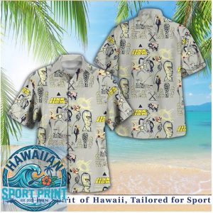 Pink Floyd The Wall Brick Pattern Classic Rock Music Hawaiian Shirt