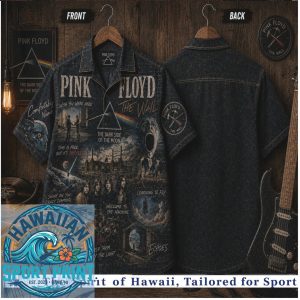 Pink Floyd The Wall Classic Rock Retro Aloha Hawaiian Shirt