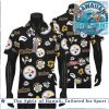 Pittsburgh Steelers Football Player Action Tropical Hawaiian Shirt Pittsburgh Steelers Football Player Action Tropical Hawaiian Shirt