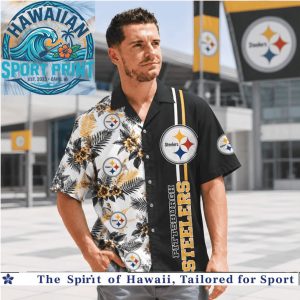 Pittsburgh Steelers Football Tropical Summer Hawaiian Shirt Aloha