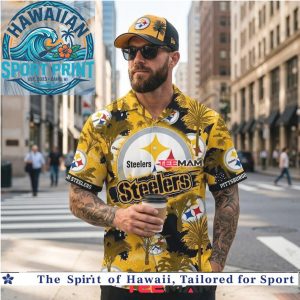 Pittsburgh Steelers Homecoming Touchdown Tropical Hawaiian Shirt