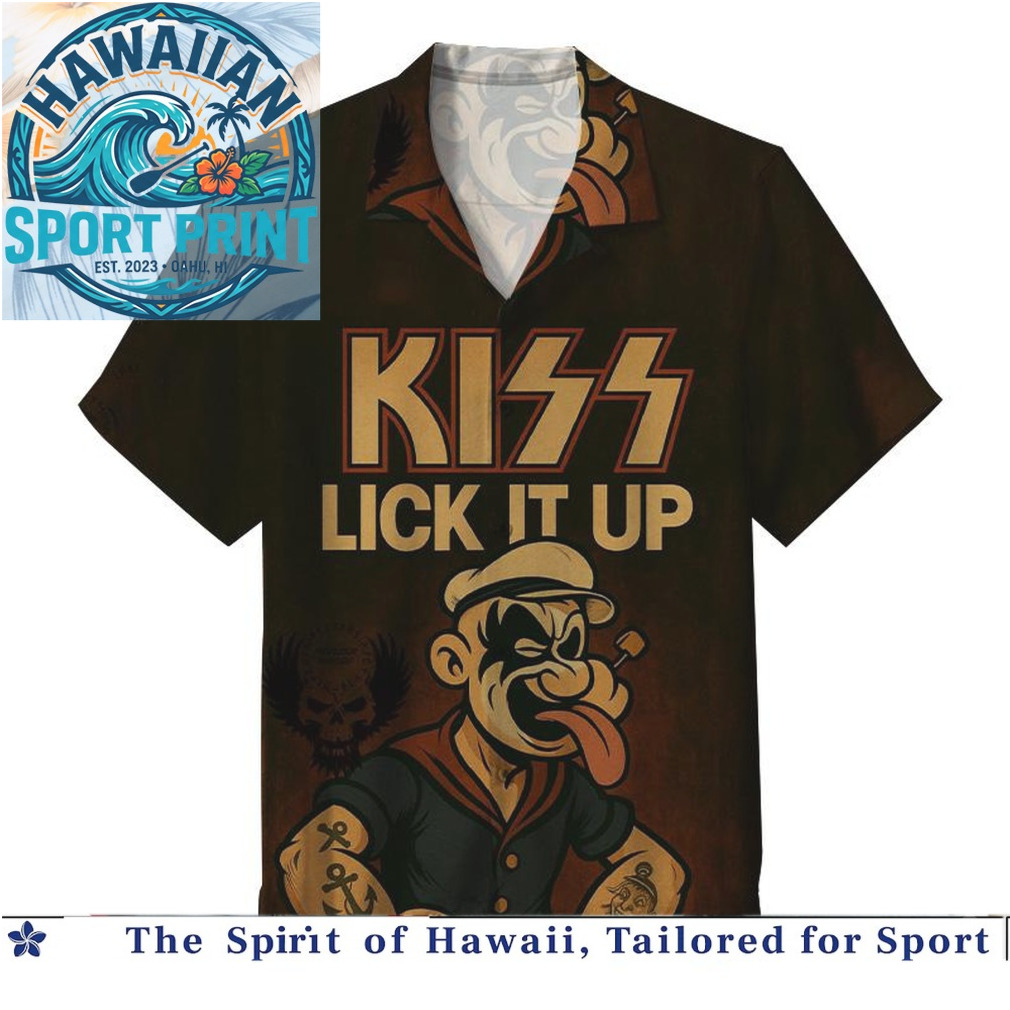 Popeye The Sailor Rock Mashup Retro Music Hawaiian Shirt Popeye The Sailor Rock Mashup Retro Music Hawaiian Shirt