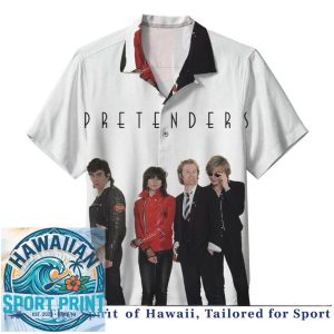 Pretenders Band Classic Rock Music Retro Vintage Hawaiian Shirt