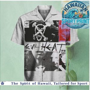 Primal Scream Evil Heat Rock Band Vintage Hawaiian Shirt