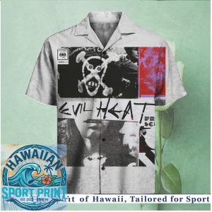 Primal Scream Evil Heat Rock Band Vintage Hawaiian Shirt
