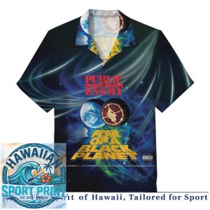 Public Enemy Hip Hop Legend Rap Music Group Hawaiian Shirt