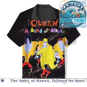 Queen Band A Kind Of Magic Rock Music Hawaiian Shirt