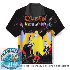 Queen Band A Kind Of Magic Rock Music Hawaiian Shirt