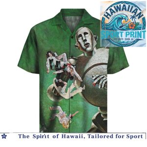 Queen Robot News Of The World Classic Rock Hawaiian Shirt