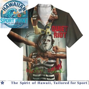 Quiet Riot Metal Health Condition Greatest Hits Metal Band Aloha Shirt