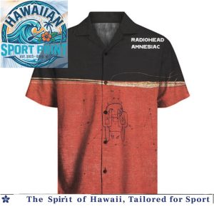 Radiohead Amnesiac Album Art Alternative Rock Hawaiian Shirt