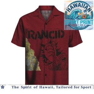 Rancid Punk Rock Band Lets Go Fist Graphic Music Hawaiian Shirt