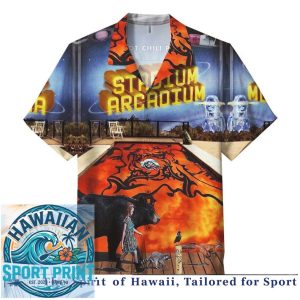 Red Hot Chili Peppers Rock Band Album Hawaiian Shirt