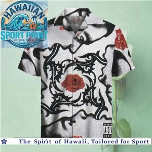 Red Hot Chili Peppers Tribal Rose Album Art Music Hawaiian Shirt