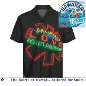 Red Hot Chili Peppers Unlimited Love Neon Rock Band Hawaiian Shirt