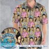 Retro Animated Old Man Character Red Truck Nostalgic Hawaiian Shirt Retro Animated Old Man Character Red Truck Nostalgic Hawaiian Shirt