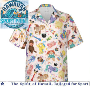 Retro 80s Toys Nostalgia Collectibles Vintage Dolls Hawaiian Shirt