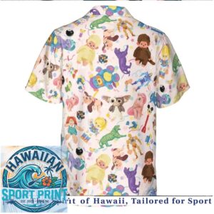 Retro 80s Toys Nostalgia Collectibles Vintage Dolls Hawaiian Shirt