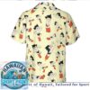 Retro Caveman And Dinosaurs Cartoon Tropical Hawaiian Shirt Retro Caveman And Dinosaurs Cartoon Tropical Hawaiian Shirt