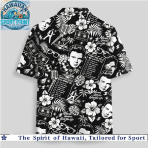 Rick Astley Never Gonna Give You Up Music Retro Hawaiian Shirt
