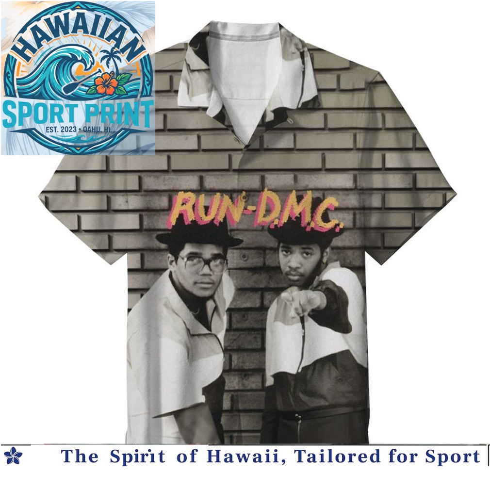 Run DMC Raising Hell Hip Hop Music Hawaiian Shirt Run DMC Raising Hell Hip Hop Music Hawaiian Shirt