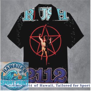 Rush 2112 Progressive Rock Band Sci Fi Hawaiian Shirt